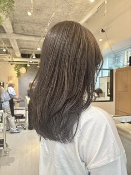 マッシュ グランバーズ 布施(MASHU GRANDVASE) 【東大阪布施】透明感たっぷりアッシュグレージュ