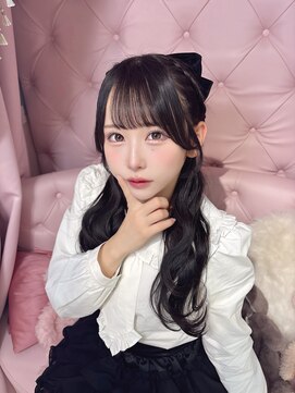 グルーヴ グルーヴ フェエリー(groove groove feerie) えびちゃんのプリンセスハーフアップ 新宿三丁目 ヘアメ