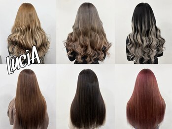 ルシア 京都四条河原町烏丸(LuciA)の写真/[シールエクステ60枚+カラー￥16500/80枚+カラー￥19000][高級レミーエクステ100%保証]カラーの種類も豊富◎