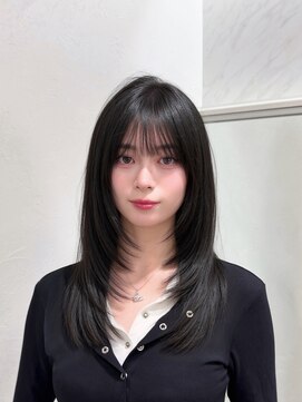 ジュノヘアージャパン 表参道(JUNO HAIR JAPAN) 黒髪/クラゲヘアー/オリーブグレー/小顔/ココアベージュ/渋谷