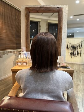 ヘア カンパニー トワ 千葉店(TOWA) 定番人気!切りっぱなしボブ!!