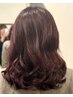 前髪カット＋リタッチ＋パーマ￥15500