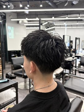 メンズサロンドットリアン(dot. lien) テーパーフェードスパイキーショート