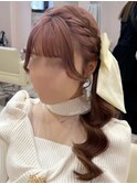 お団子サイドローポニー
