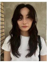 シム 千葉(sim)&nbsp;千葉駅/着物ヘア/大人ガーリー/ダークアッシュ/似合わせカット