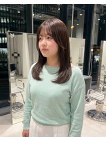 ハーツオオサカ(HE:ARTS OSAKA)&nbsp;大人かわいい韓国レイヤーセミロング
