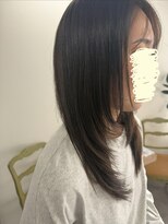 アンビアンスアミ(ambiance ami) レイヤーカット×艶カラー