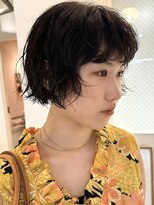 ナヌーク ダイカンヤマ(nanuk daikanyama) ショートボブパーマ/ナチュラルパーマ/ドライパーマ/