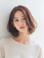 エル 横浜 ウエスト(eL 横浜 west) くびれヘア 美髪 ハイライトカラー アプリコットオレンジ