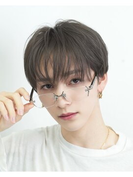 シティ(CITY) 韓国メンズヘア ダブルカラー シースルーマッシュ