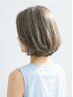 【人気No.2】脱白髪染めハイライト＋カラー＋似合わせカット＋ケア￥18920