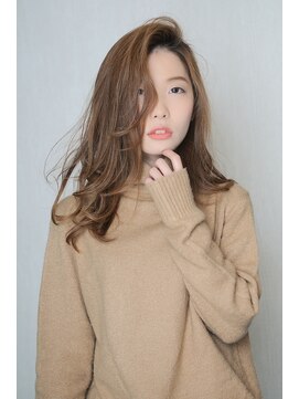 クート(ku-to) ブリーチハイライト+イルミナカラー+髪質改善×南浦和