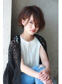 外国人風アンニュイカールショート