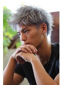 【LIPPS hair 銀座】#シルバーカラー#メンズ髪型 #銀座美容室