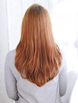 ヘアメイク ナル(hair make nalu) ナチュラル内巻きカールのかきあげスタイル