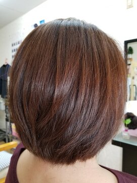 美容室 アカデミー ふんわりボブ