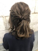 ワンピース 東大宮店(ONE PEACE)&nbsp;大人シンプルハーフアップ