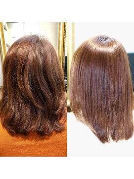 アエル(AER) 縮毛矯正ラグジュアリーコース【小田原・縮毛矯正・髪質改善】