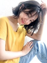 エース (ACE) ACE ゆるふわボブ×透明感グレージュ