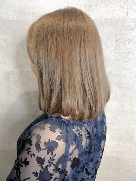 リオリス ヘア サロン(Rioris hair salon) 王道ベージュ系ボブ