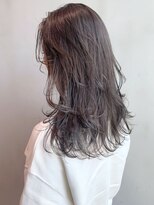 アイティー バイ アルバム 中野店(IT by ALBUM) オリーブグレージュ_ローライトスリークボブ厚めバング_ba275411