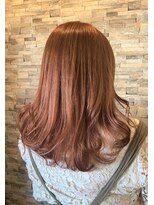 デュアリテ(dualite)&nbsp;『 ピンクベージュ　ダブルカラー　ブリーチ必須赤味カラー！ 』