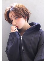 ラエティス(Laetus)&nbsp;小顔ショートボブ×透明感ベージュ【Laetus大和西大寺】