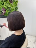 ツルッとまとまるボブ