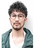 【メンズ専門】くせ毛風ベリーショートパーマ