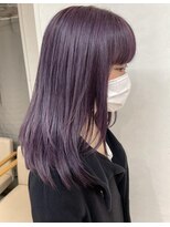 リア(Lia by KENJE)&nbsp;Lia　紫系カラー色落ちも楽しめます♪