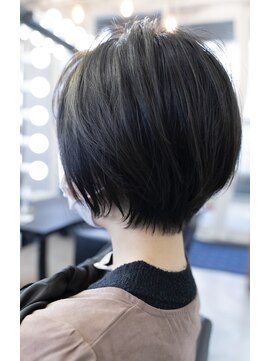 シャロン(SHARON) 【SHARON原宿】大人可愛い丸みショートボブ/カーキグレージュ