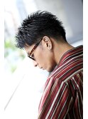 ビジカジ対応!アップバングショート