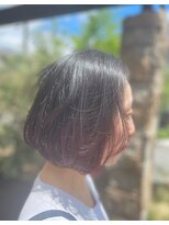 ヘアメイク アージュ 堀南店(hair make age) 前下がりボブ