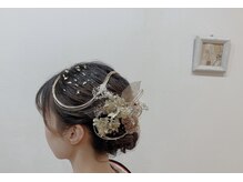 ブルーム ヘアアンドメイク(bloom hair&make)の雰囲気（成人式、卒業式でのヘアメイク着付け承っております）