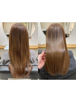 年齢的な悩みで諦めない。白髪ぼかし/ハイライト/インナーカラー/髪質改善を好きなだけ。[亀有/縮毛矯正]