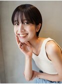 マッシュショート/ショートボブ/20代30代