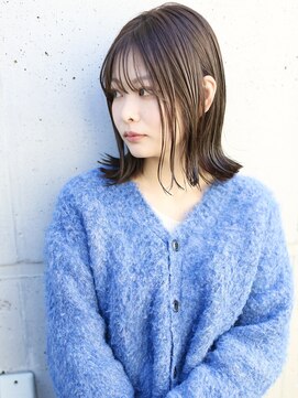 バース(BIRTH) 天神【BIRTH】切りっぱなしボブディ×アッシュカラー　2