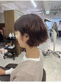 ショートボブパーマ