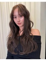 ボタン ハカタ(VOTAN hakata)&nbsp;◎votan_yuka◎ ウェーブヘア＋オリーブブラウン