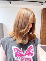 クリーム(CREAM)&nbsp;アンブレラカラー/オレンジ/ホワイトグレージュ