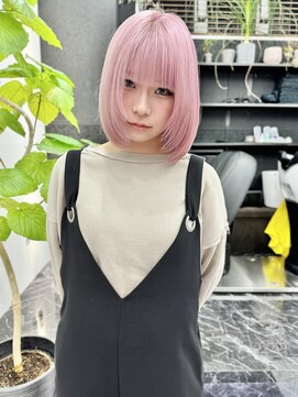 チュダック(ChuDuck) 韓国風《ペールピンク》ハイトーン/ケアブリーチ/ダブルカラー