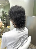 メンズ/ウルフパーマ/氏川洸希/多摩センター