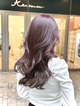 クム(kumu) 【kumu】 ロングレイヤー/ピンクカラー/栄/名古屋