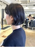 切りっぱなしボブミニボブパーマくびれボブ外ハネボブブリーチ