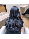 艶髪ブルーブラック