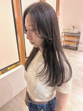 サラビューティーサイト 志免店(SARA Beauty Sight) 【志免】オリーブグレージュ/レイヤーロング☆山之内