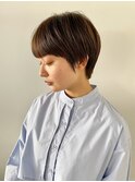マッシュショート×ことりベージュ