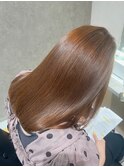 髪質改善カラー☆シルキーブラウン