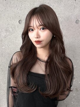 エインアンリー 明治神宮前(AIN.ANLY.) 着物メルティカラーくびれロング似合わせカットロングレイヤー