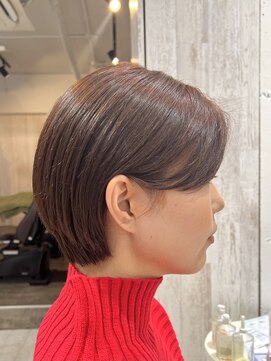 リビュー(re view) 《re view MIRU》ハンサムショート/オレンジブラウンカラー
